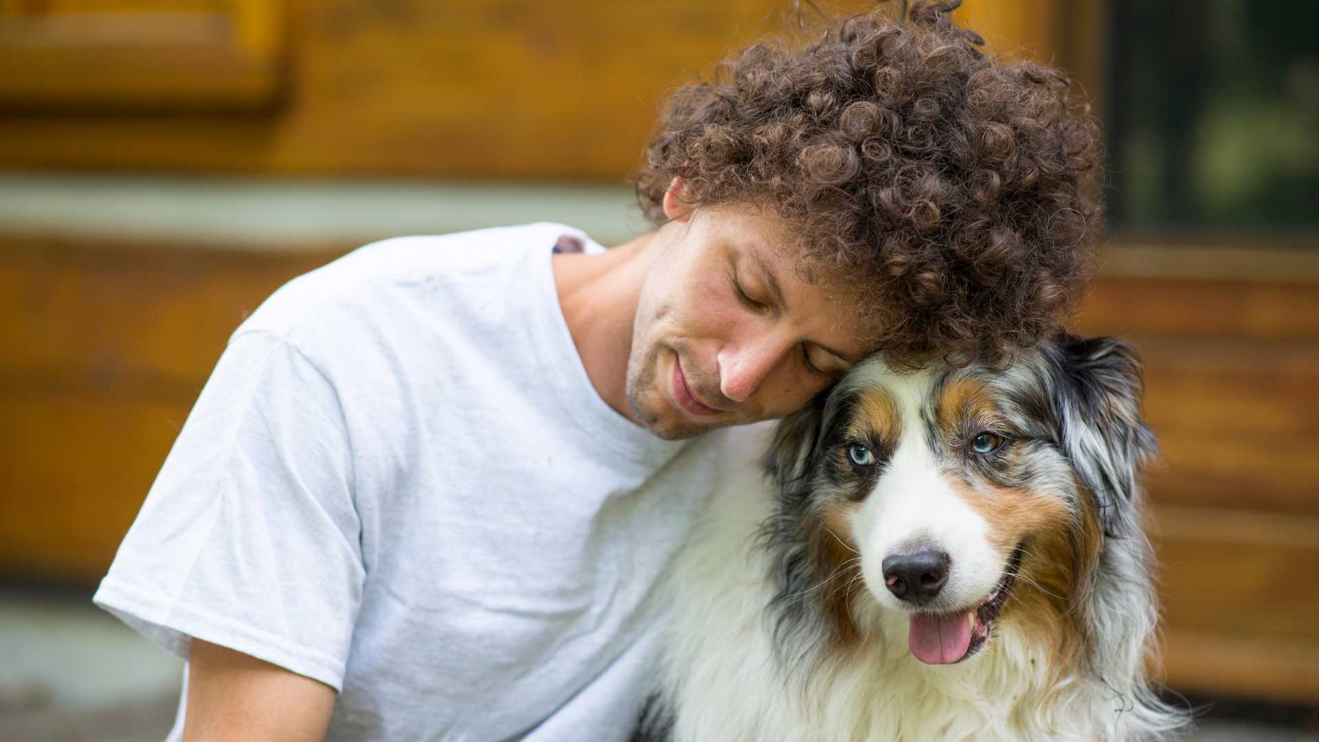 propriétaire avec son chien